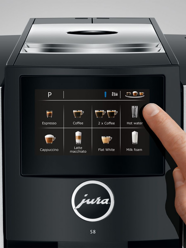 Jura S8 Moonlight Silver