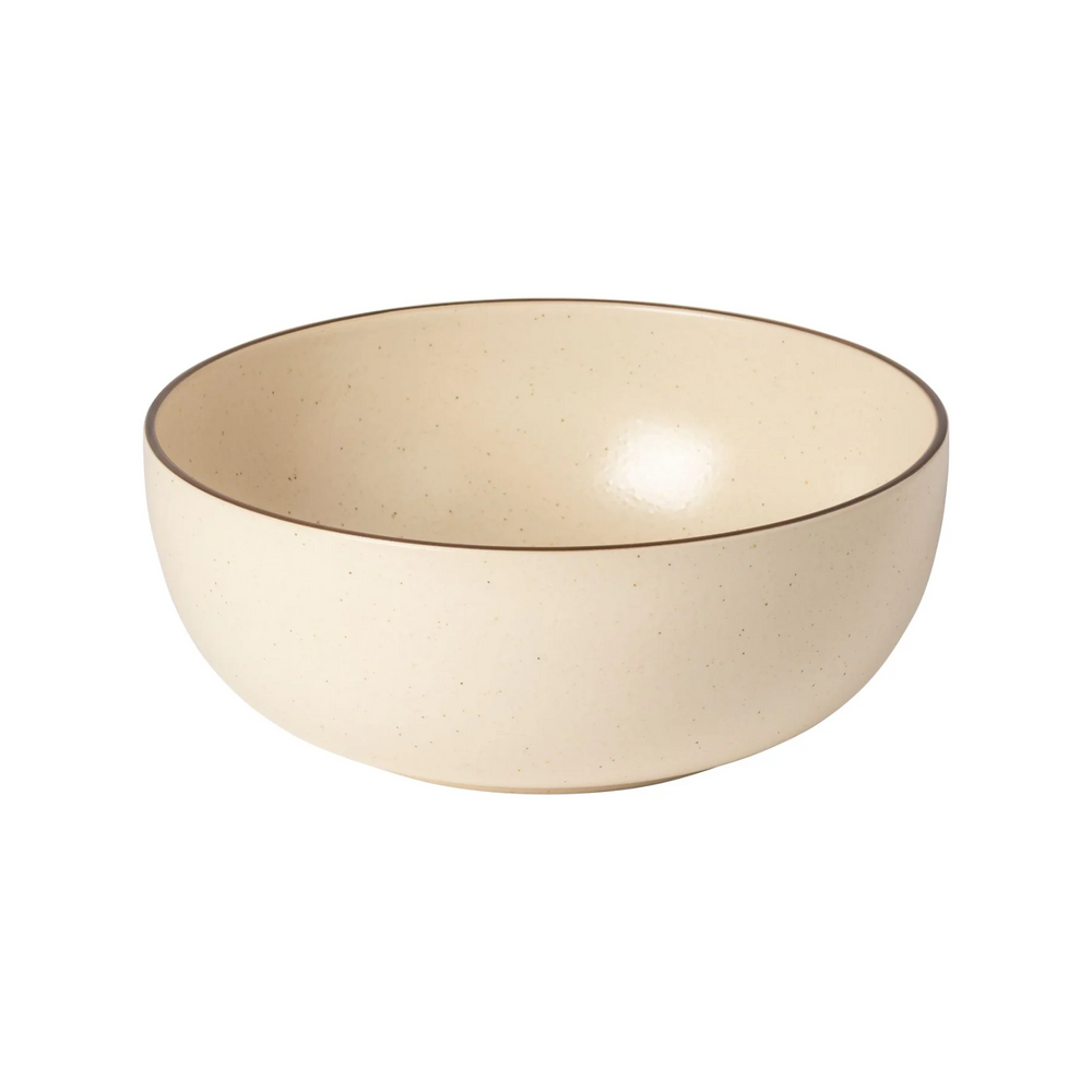 Monterosa Cream-Cocoa Serving Bowl