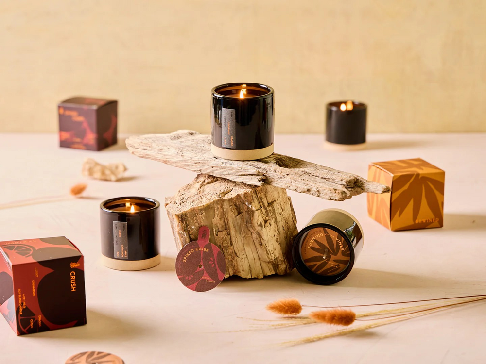 Harvest Ceramic Candle Crush