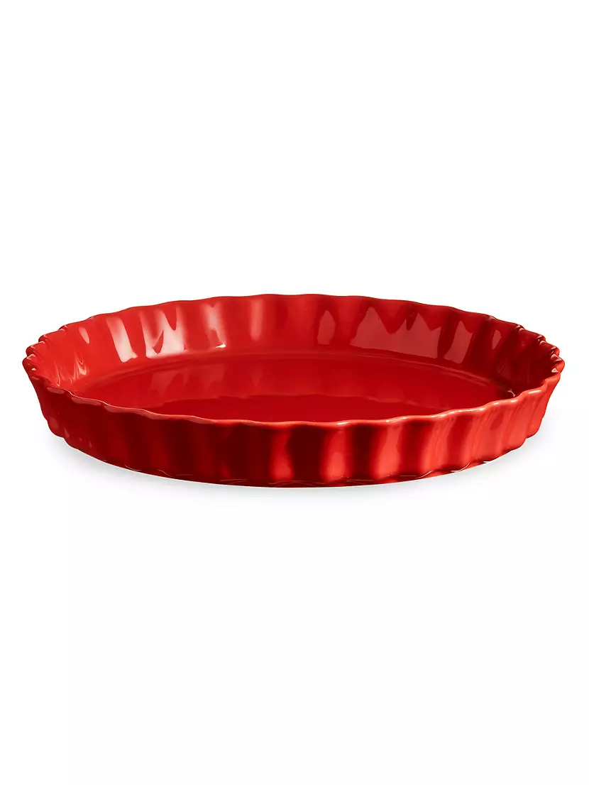 Burgundy Tart Dish