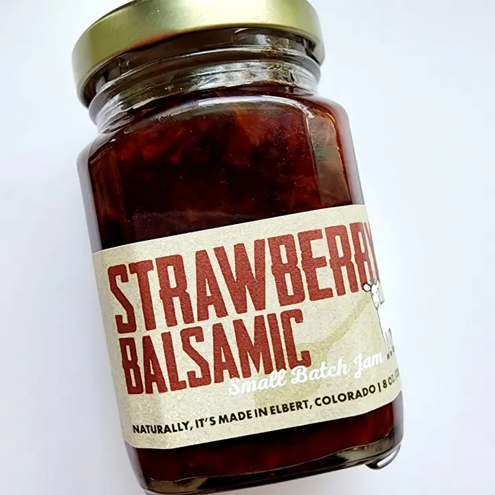 Naked Goat Strawberry Balsamic Jam