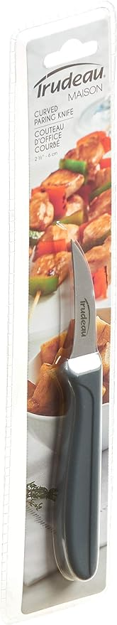 Curved Paring Knife Charcoal 2.5"