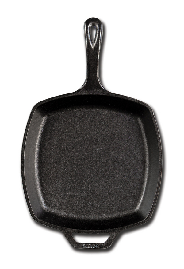 10.5 Inch Square Cast Iron Skillet