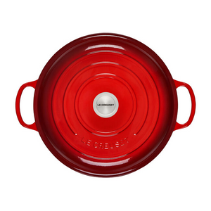 Le Creuset, Cerise, 5qt., Signature Braiser