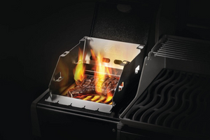 Sizzle Zone Burner Windshield And Skewer Rack - Small