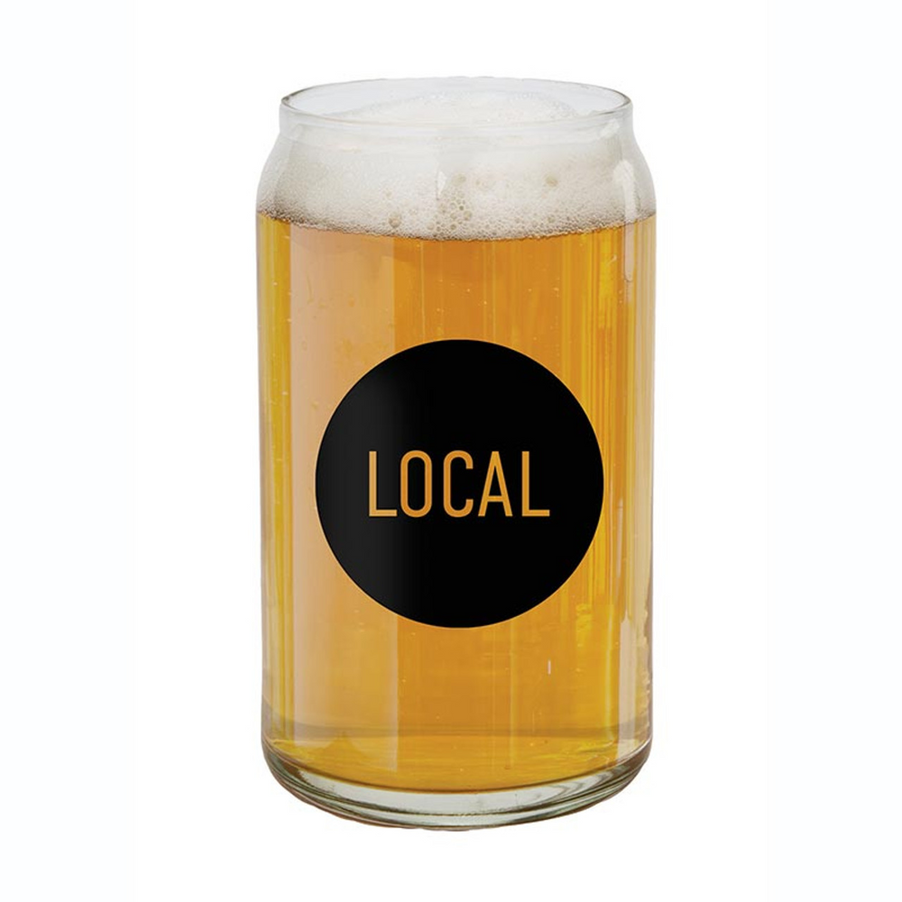 Beer Can Glass - Local
