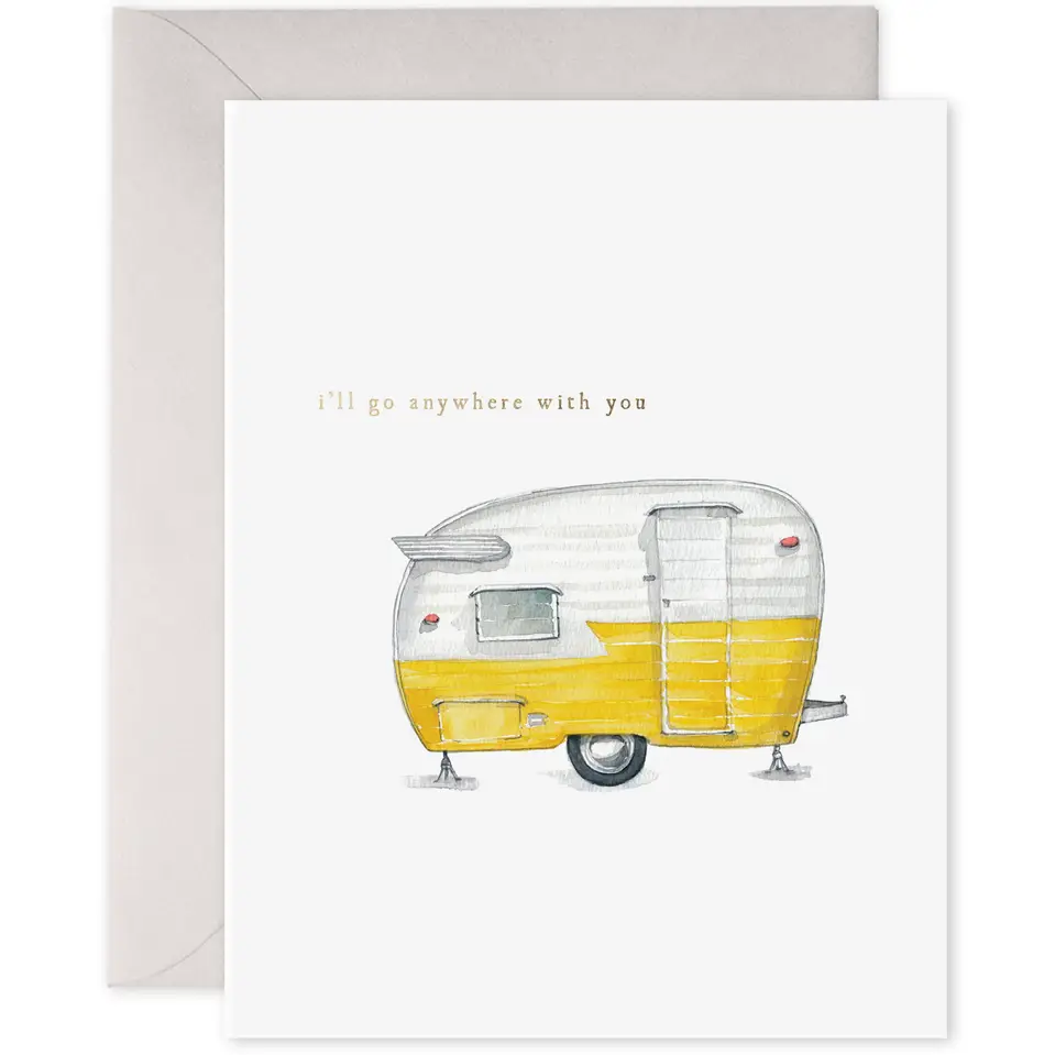 Camper Love | Anniversary & Love Greeting Card