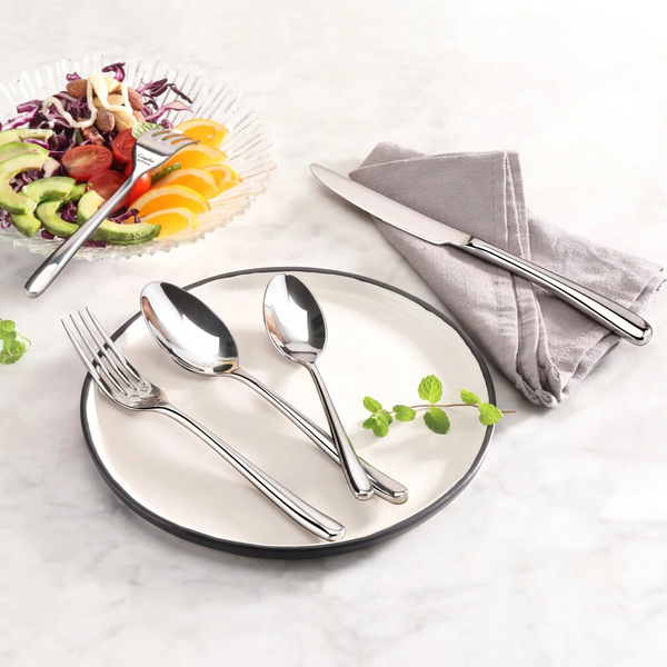 Flatware Set (47-Pcs) - Rain ll Series