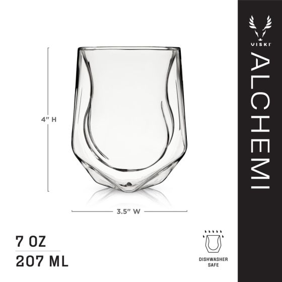 Alchemi Double-Walled Aerating Tumbler Viski