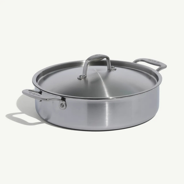 Stainless Rondeau 6qt W/Lid