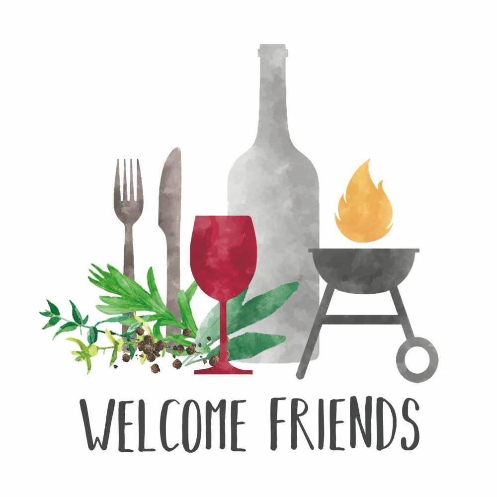 Grill & Friends Beverage Napkins