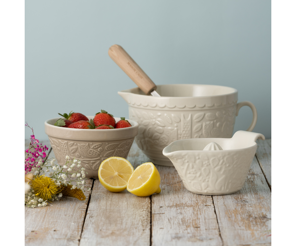 Owl Stone Pudding Basin 16cm