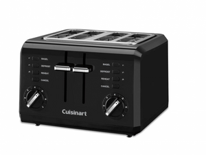 Cuisinart 4-Slice Compact Plastic Toaster