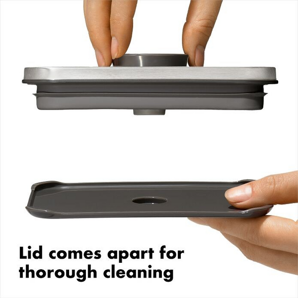 Steel POP Container - Big Square Medium (4.4 Qt)