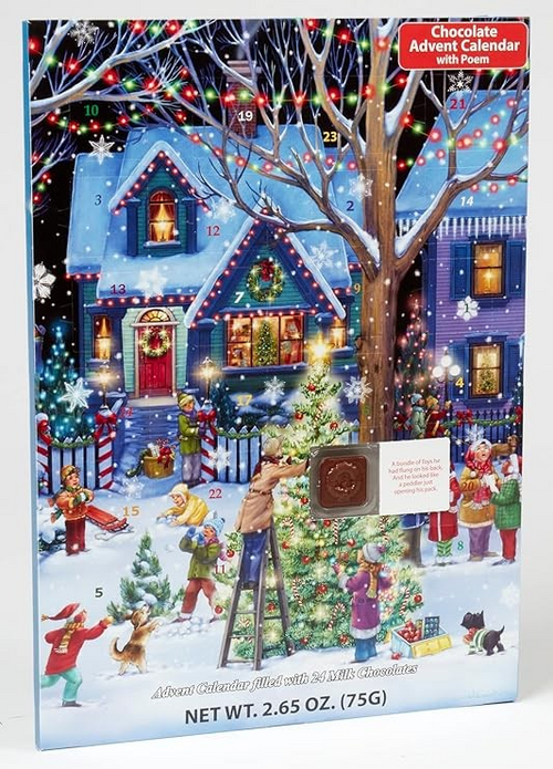 Chocolate Advent Calendar - Choose From 2 Options