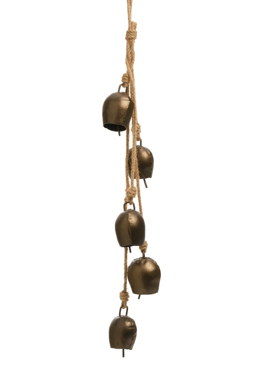 Cluster Bell Iron/Jute Bronze 2×21