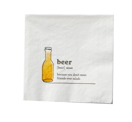 Beer Paper Napkin-Beverage