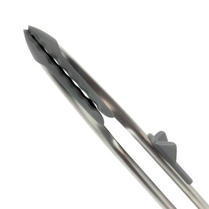 Tip Top Tongs Silicone - Charcoal 13"