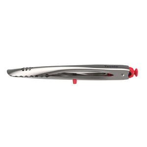 Stainless Steel Tongs - 9" Red