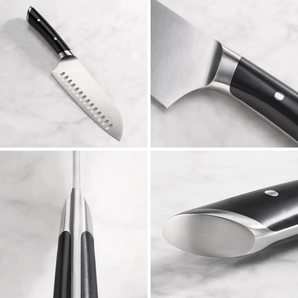 Helena (Blk) 7" Santoku Knife