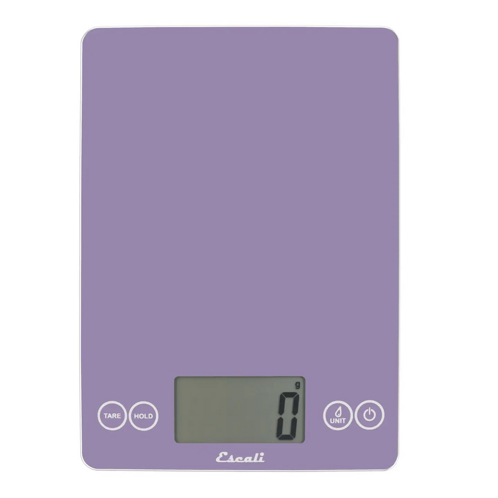Escali Arti Glass Food Scale, Violet