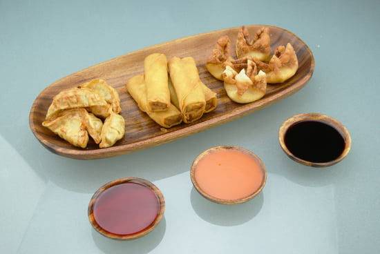 Acacia Wood Round Sauce Dish 3.5" x 1"