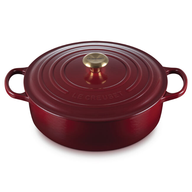 Le Creuset, Rhone, 6.75qt., Signature Round Wide Oven
