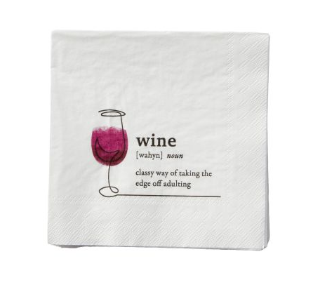 Wine Paper Napkin-Beverage