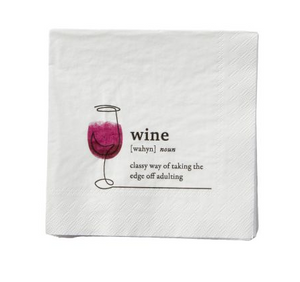 Wine Paper Napkin-Beverage