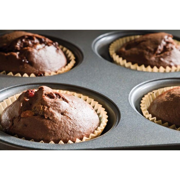 Unbleached Muffin Cups, Mini, 96 Count