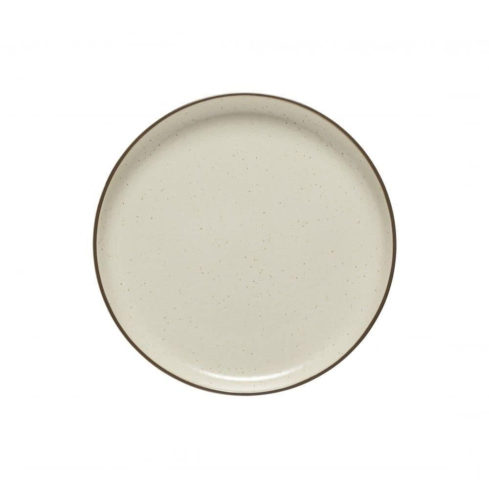 Casafina Ceramic Stoneware 11" Dinner Plate (Cream Cocoa)