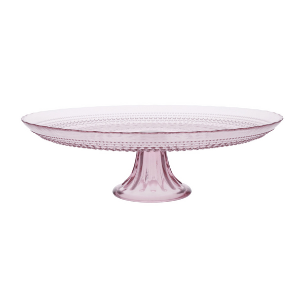 Jupiter Pink Cake Stand 13x13x4.3"