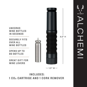 Alchemi CO2 Cork Remover by Viski