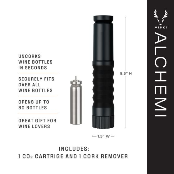 Alchemi CO2 Cork Remover by Viski