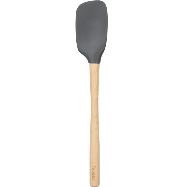 Flex-Core Spoonula Wood Handle Charcoal