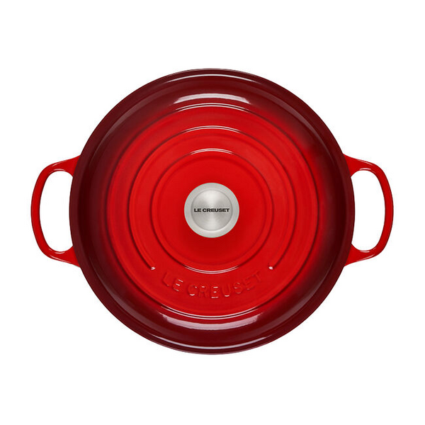 Le Creuset, Cerise, 3.5qt., Signature Braiser