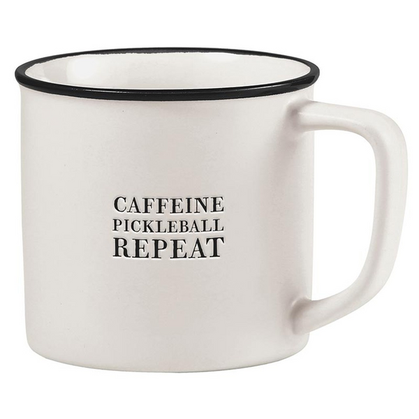 Coffee Mug - Caffeine Pickleball Repeat