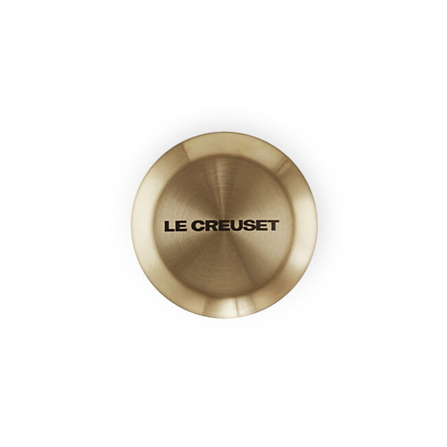 Le Creuset, Light Gold, Large, Signature Knob