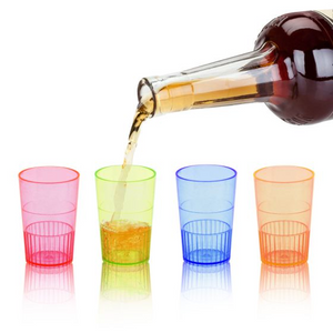Party Shot Glasses Assorted Colors