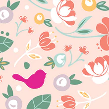 hummingbird cocktail napkins
