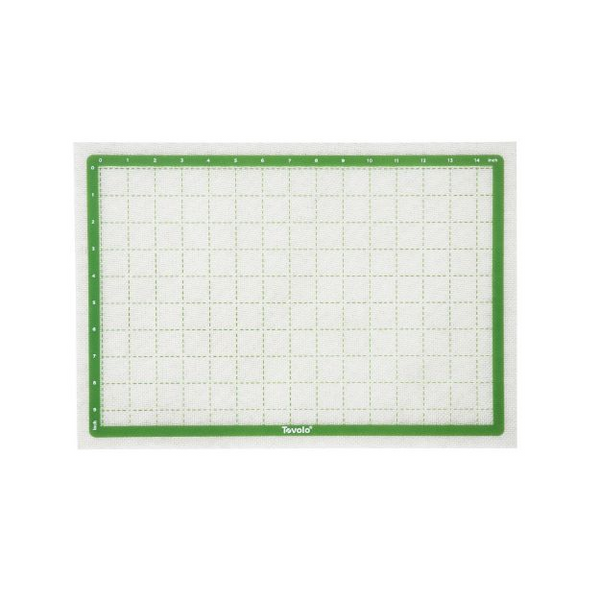 Pro-Grade Silicone Half-Sheet with Grid - 16.5" x 11.5"