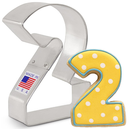 Number 2 Cookie Cutter