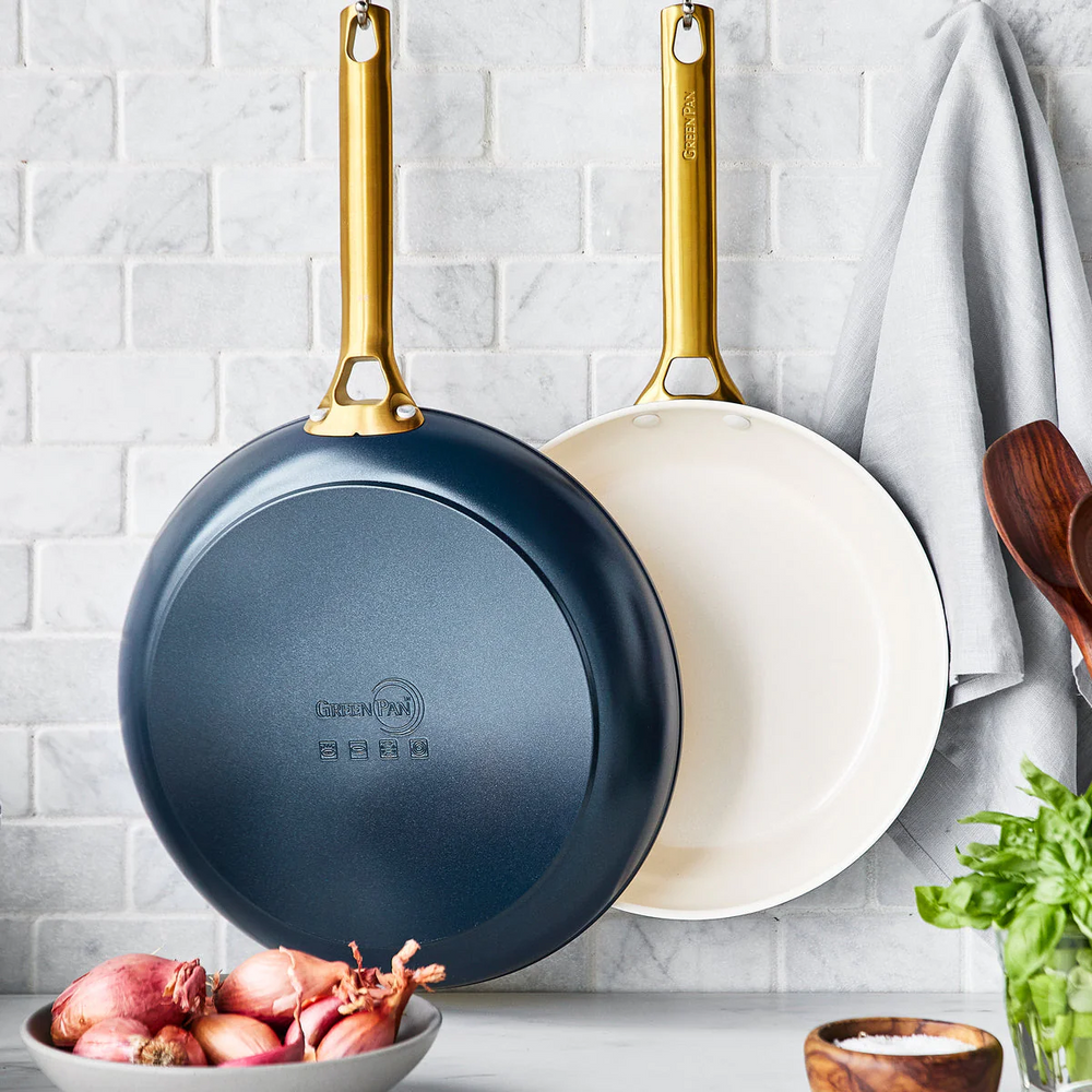 Greenpan Reserve (Twilight) Ceramic Nonstick 10" And 12" Frypan Set