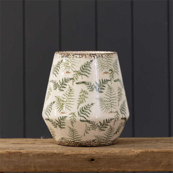 Pottery - Fern, Lg