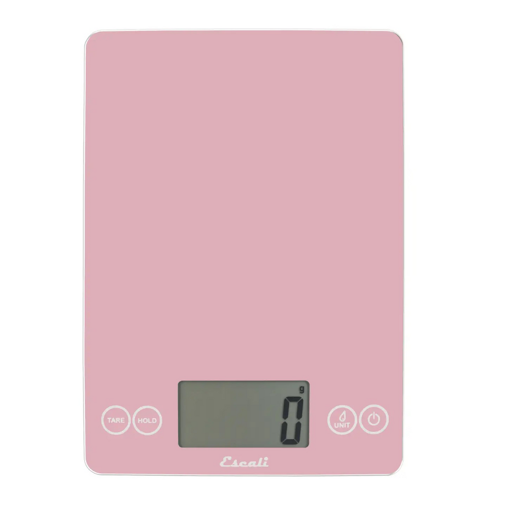 Escali Arti Glass Food Scale, Pink