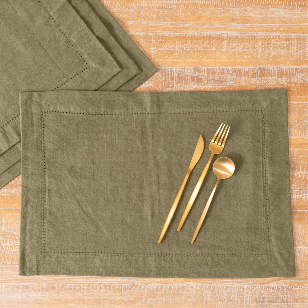 Placemat - Stonewash Moss