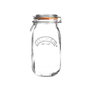Round Clip Top Jar 68oz.