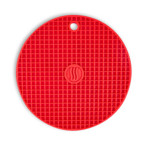 Silicone Hotpad/Trivet 7" - Red