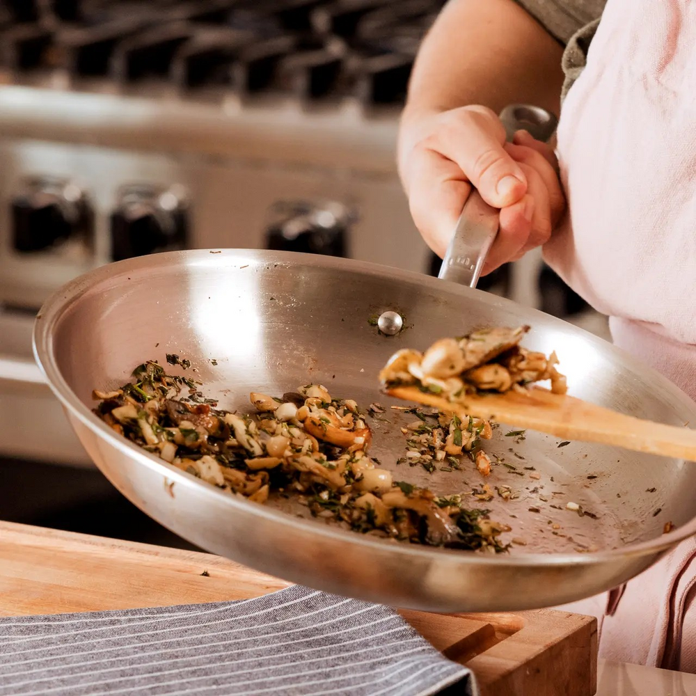 Stainless Frying Pan 12"