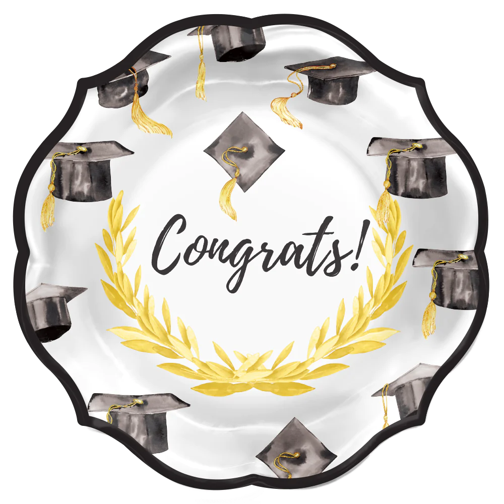 Dinner Plate Graduation/8pk